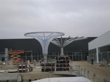 ETFE architecture textile novatrice pour équipement urbain par ACS Production groupe BHD