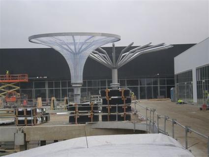 Architecture textile ETFEpréau, abri, auvent ou tribune, l'ETFE s'adapte ACS Production Groupe BHD