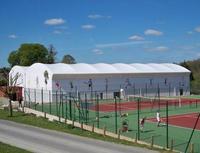 Copie de construction de couverture de terrain de tennis en toile tendue ACS Production