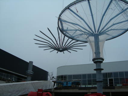 Construction ETFE par ACS Production spécialeiste de l'architecture textile Groupe BHD
