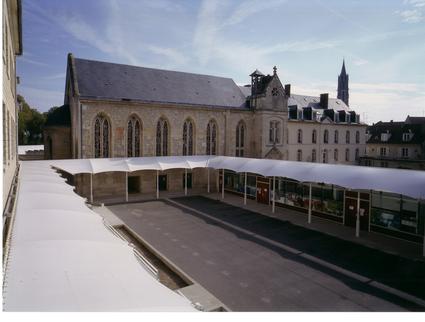 Fabric architecture in an historical building batiments de France by ACS Production France BHD Group