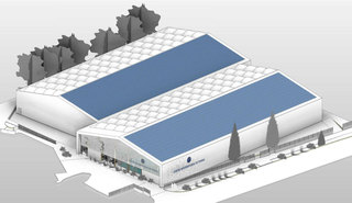 Vue General Centre International de tennis - Agde